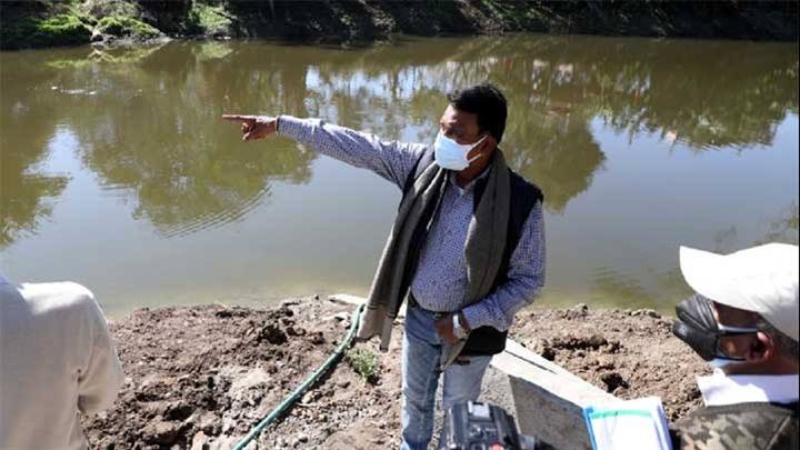 नदी में न मिले कॉलोनियों का दूषित पानी - मंत्री श्री सिलावट